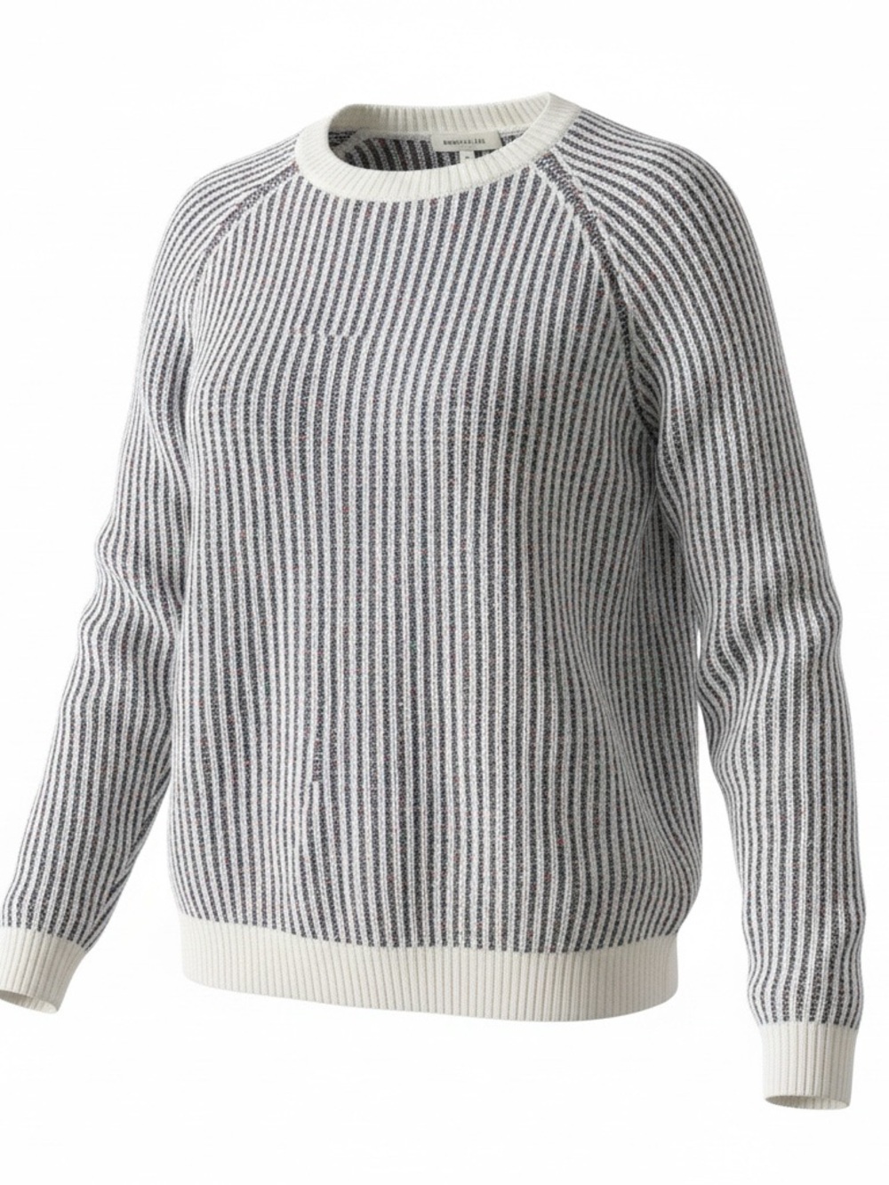 Cocogia made in Italy Striped Crewneck Sweater Wool Blend size Large